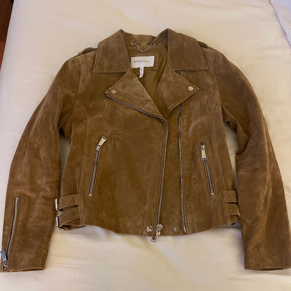 BCBG Suede Jacket